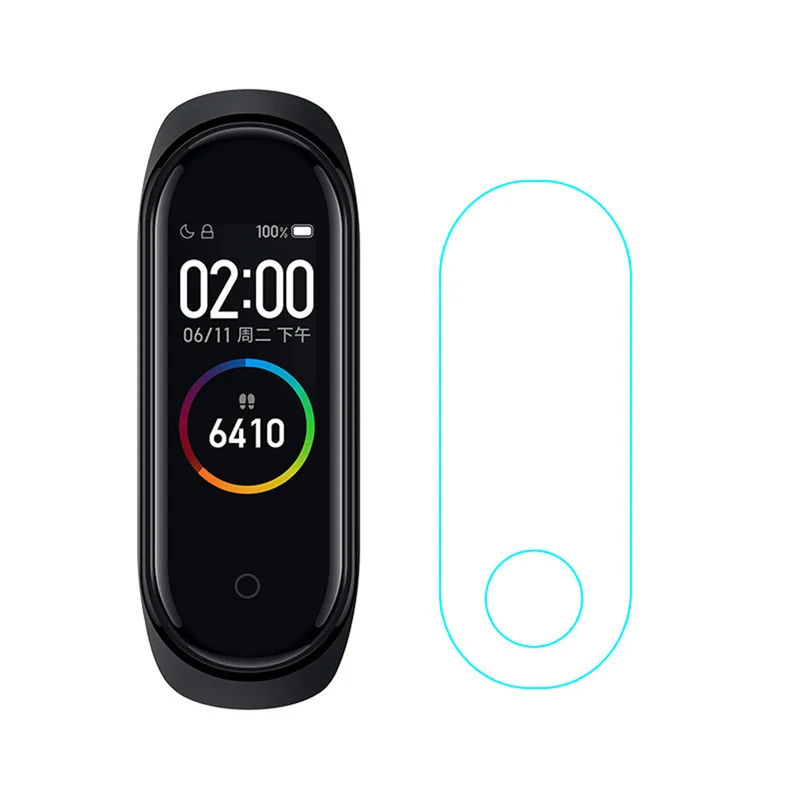 Для Xiaomi Smart Браслет 4 закаленная Гидрогелевая пленка устойчивая к царапинам Mi Band