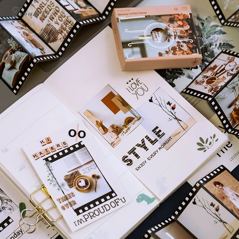 Винтажная серия бумажных наклеек ограниченная 30 шт./кор.|Наклейки| |