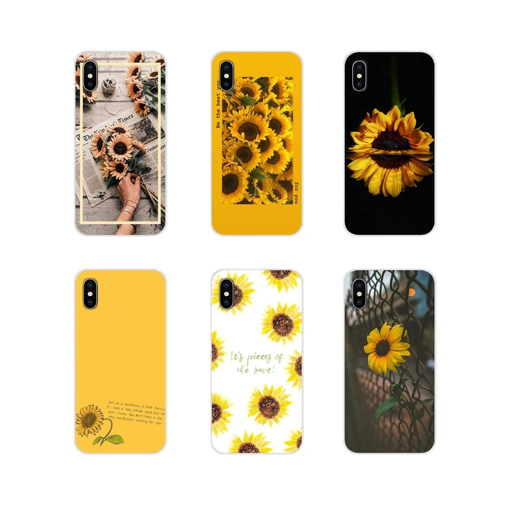 Модный раскладной чехол с красивый желтый цветок подсолнуха для htc один U11 U12 X9 M7 M8
