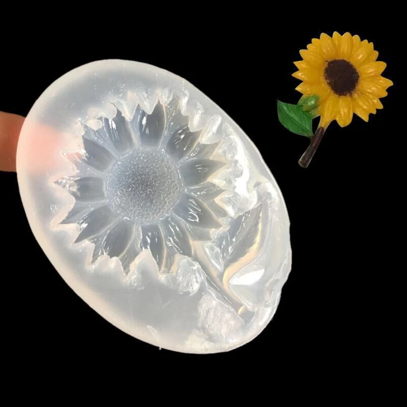 

Sunflower Shape Silicone Mold Cake Jelly Chocolate Tool Decoration Baking Tackle