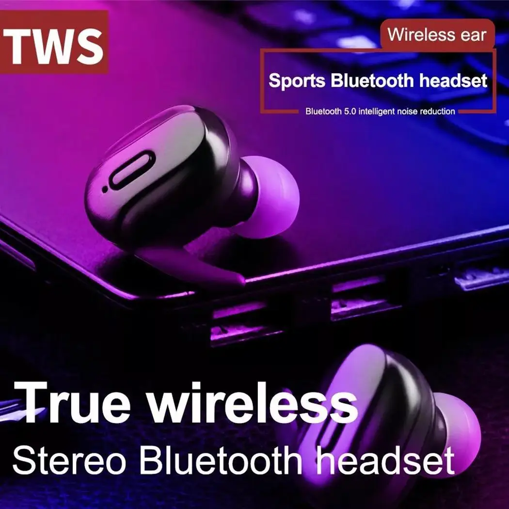 TWS Bluetooth 5 0 беспроводной спортивный водонепроницаемый набор воспроизведения