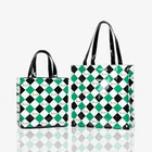 Лондонский стиль ПВХ многоразовая сумка для покупок женская сумка Экологичная Цветочная Сумка водонепроницаемая сумка для хранения обеда сумка через плечо