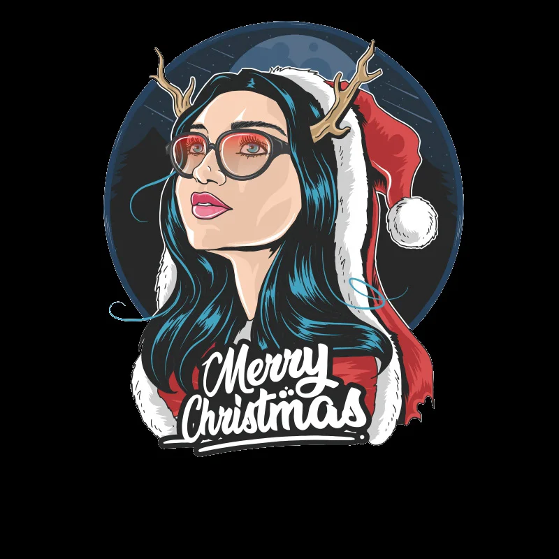 

Женские рождественские наклейки, железные наклейки для футболок, стиль «сделай сам», наклейки для теплопередачи.