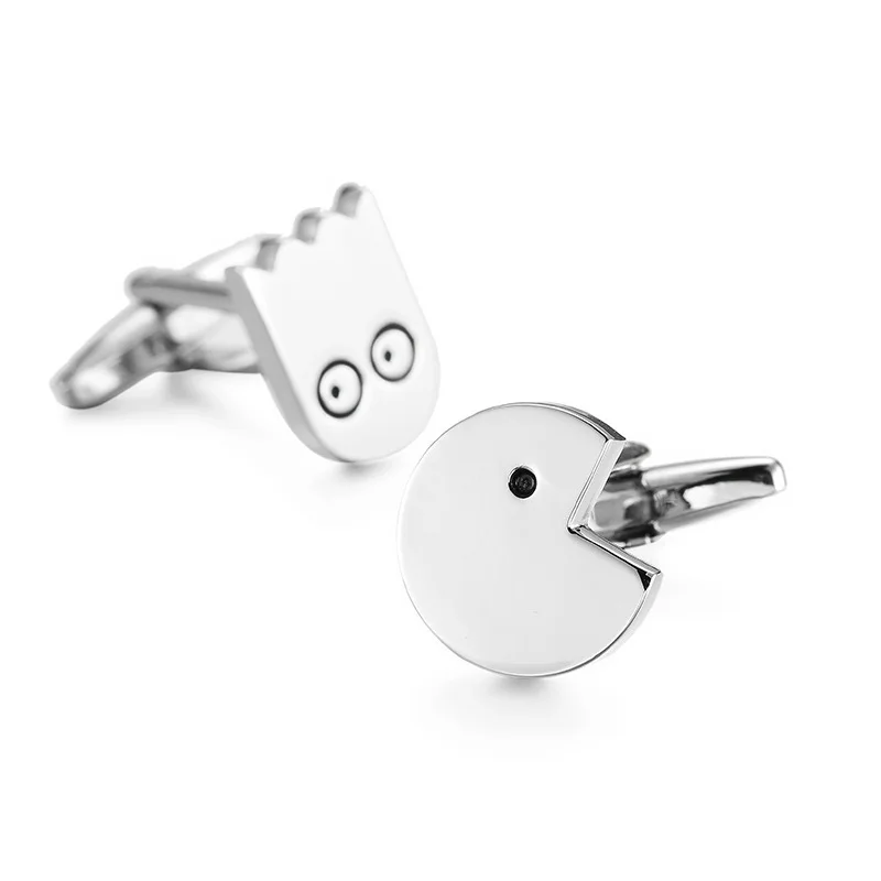 

Запонки мужские унисекс подарки личность Новинка супергерой едят бобы запонки трендовые французские рубашки аксессуары Ghoul кнопки