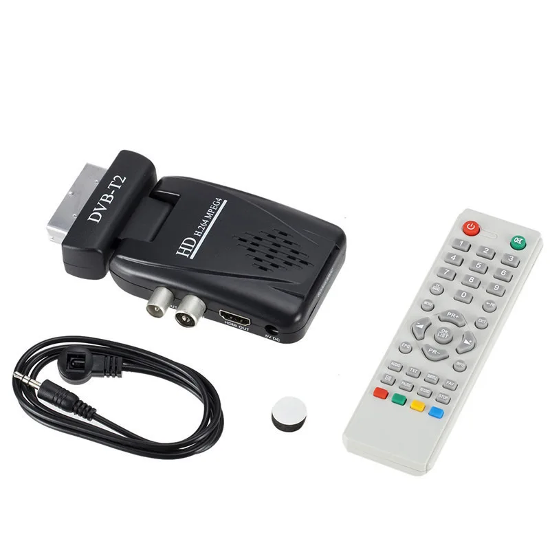 Цифровой ТВ-тюнер HD Scart Dvb T2 декодер для телевизора порты Sup выход HDMI/Scart 1080P Usb-порт