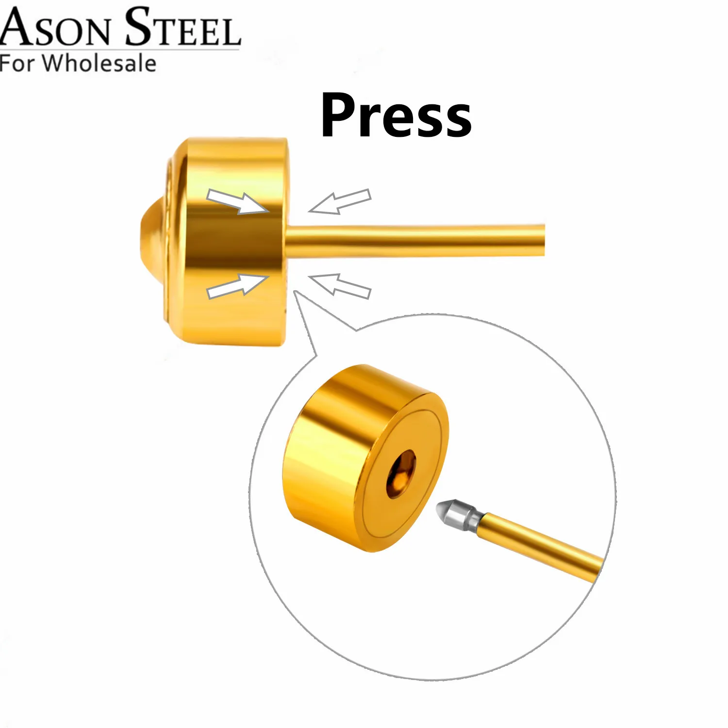 ASONSTEEL 316L Stainless Steel Heart Small Stud Earrings Set Jewelry for Women Men Gold Silver Color Children Earring | Украшения и