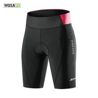 wosawe womens cycling shorts quick dry road mtb bike shorts with 3d gel padded breathable female biker bicycle riding tights