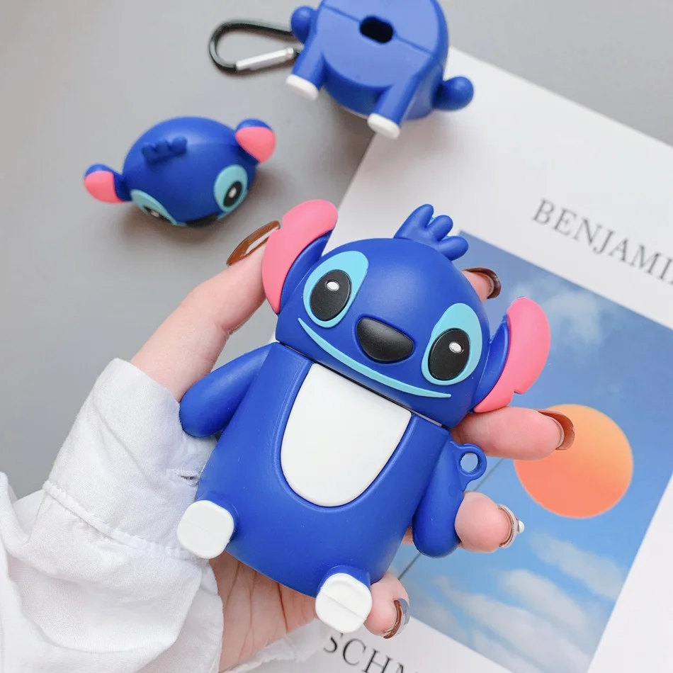 Наушники в форме кота чехол для Airpods 2 Чехол Силиконовый 3D стежка лев мультфильм Милая подставка в виде медведя чехол для Apple Air Pods чехол для Earpods