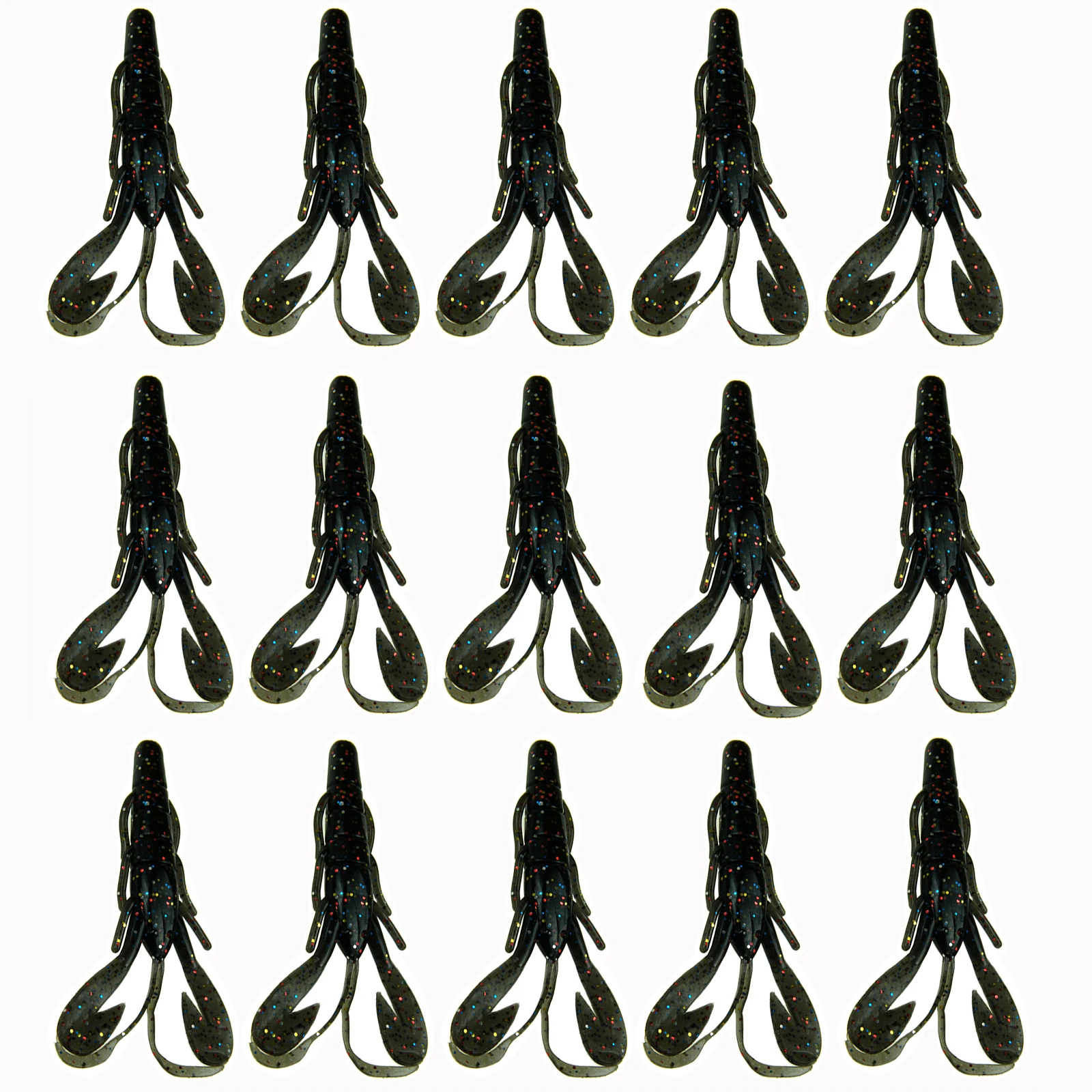 15 шт., 9,5 дюйма, см, силиконовая приманка для рыбалки, приманка, Pesca speed Craw, форель, бас, креветка, приманки, создание, черви, речная рыбалка, Мягкая приманка