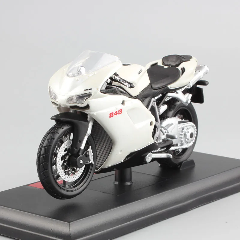 Весы Maisto 1/18 1:18 Ducati 848 для мотоциклов литых под давлением моделей подарок на день