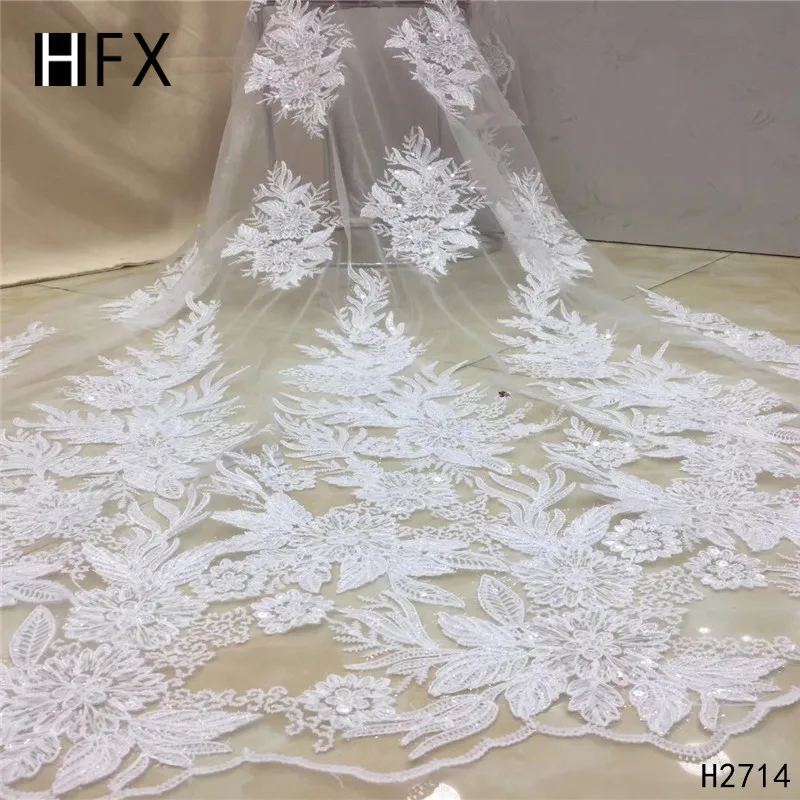 HFX новейшая африканская кружевная ткань ФРАНЦУЗСКИЙ нигерийский луковый цвет 2019