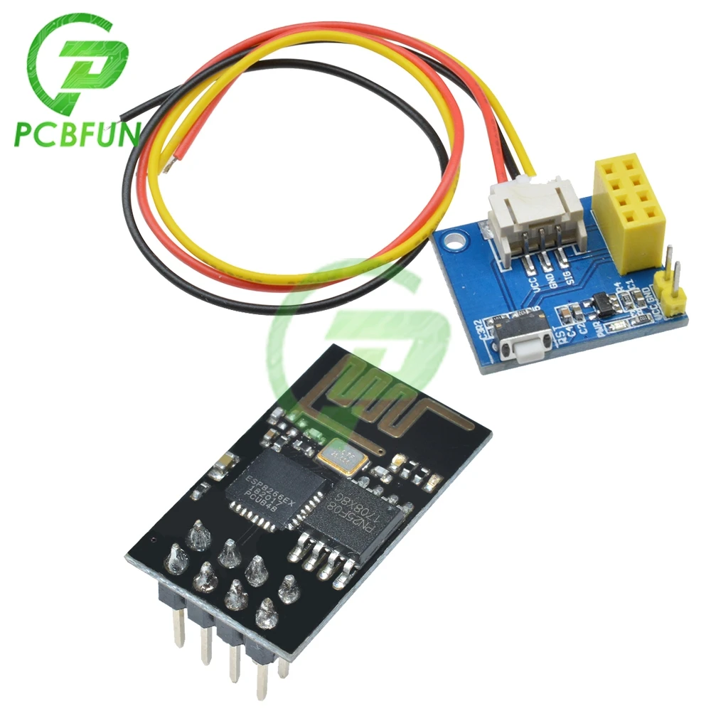 ESP8266 ESP-01 ESP-01S WS2812 RGB светодиодный модуль контроллера для Arduino IDE/SATA WS2812 светильник кольцо умный электронный DIY Kit с Esp-01