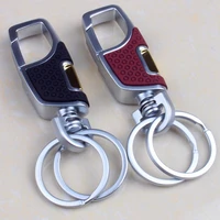 car keychain mens fashion creative key holder keyring birthday gift metal key ring car styling auto accessories