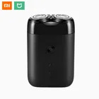 Xiaomi Mijia электрическая бритва S100 для мужчин вращающаяся портативная Водонепроницаемая USB перезаряжаемая бритва для бритья
