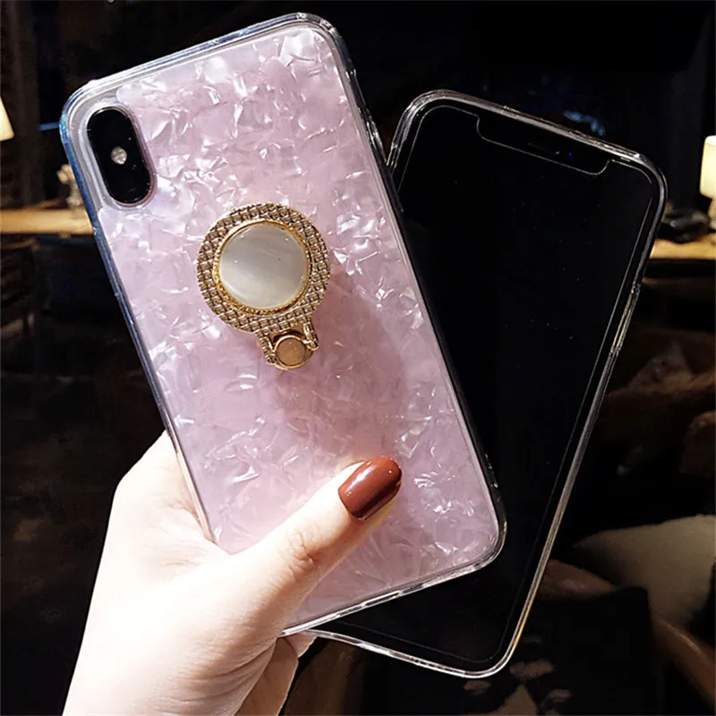 Блестящий прозрачный мягкий чехол для Samsung galaxy S10 Plus S9 S8 Note 9 10 J3 J5 J7 2017 J330 A6