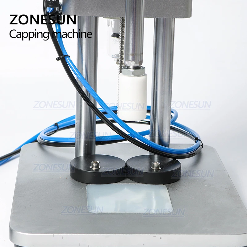 ZONESUN perfume glass bottle capping machine crimping collar pressing | Инструменты