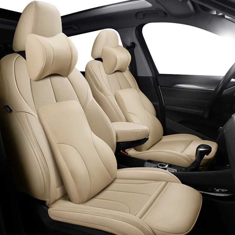 

Genuine Leather High quality Car seat covers For seat leon mk2 ibiza ateca arona altea xl accessories