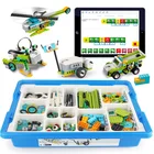 Новый образовательный и Dacta серии WeDo 2,0, набор строительных блоков, кирпичи, игрушки сделай сам, совместимы с mindstorm WeDo 45300