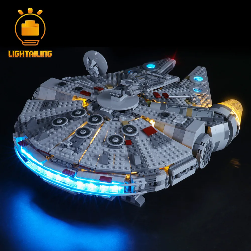 

LIGHTAILING LED Light Kit For 75257 Star War Series 2019 New Edition Millennium Toy Building Blocks Falcon Lighting Set ONLY