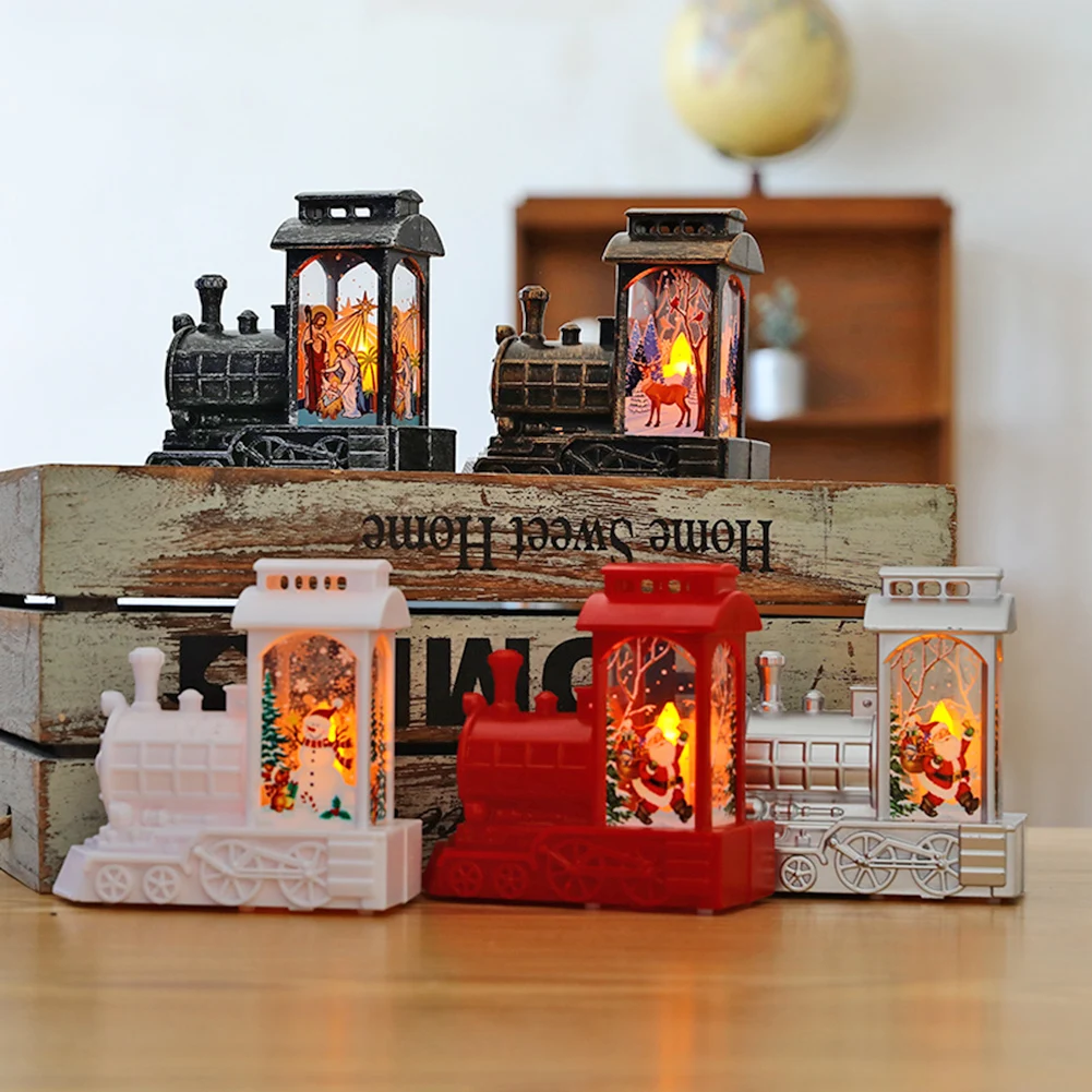 Рождественские свечи фонарь летучая мышь электронный ночной Светильник