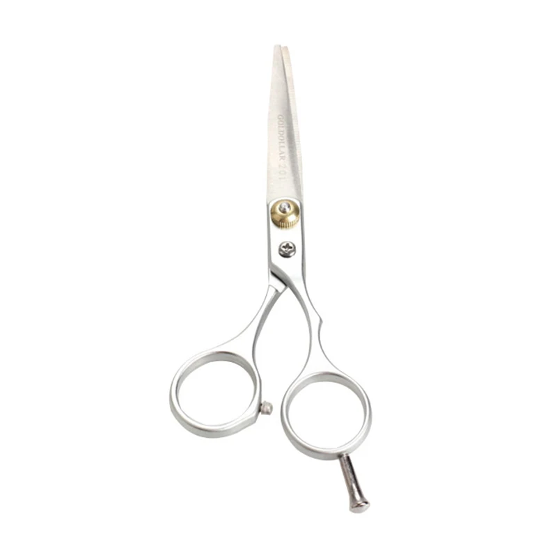 Regular Scissors Профессиональные Серебристые Новые филировочные ножницы из нержавеющей стали обычные ножницы для волос парикмахерский салон инструмент парикмахерские ножницы для резки - Цвет: Regular Scissors