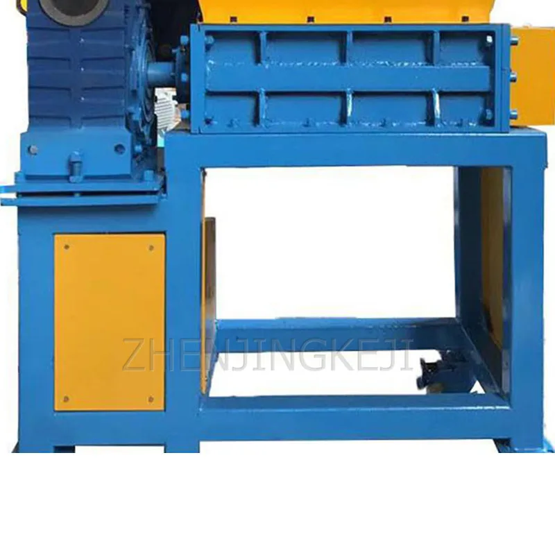 

Small Electric Shredder 220V Two-axis Universal Plastic Scrap Metal Impact Shredder Shredder Metalworking Tools Shredded materia