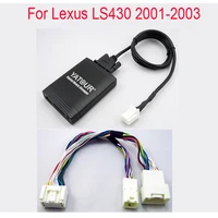 yatour for lexus ls430 2001 2006 with yt toy20 20pins adapter cable car stereo usb sd mp3 bluetooth adapter 66 pin