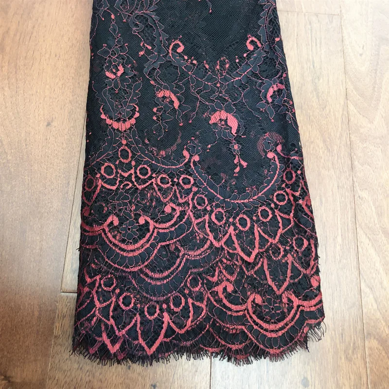 Новинка французская кружевная ткань с ресничками сделай сам изысканная вышивка