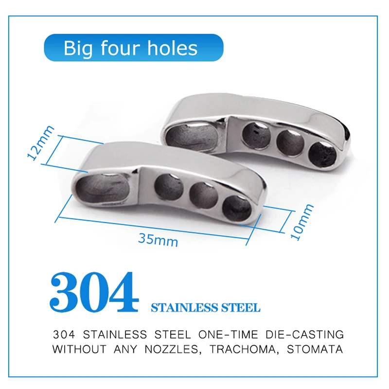 U образное якорное крепление из нержавеющей стали винтовой штифт Паракорд