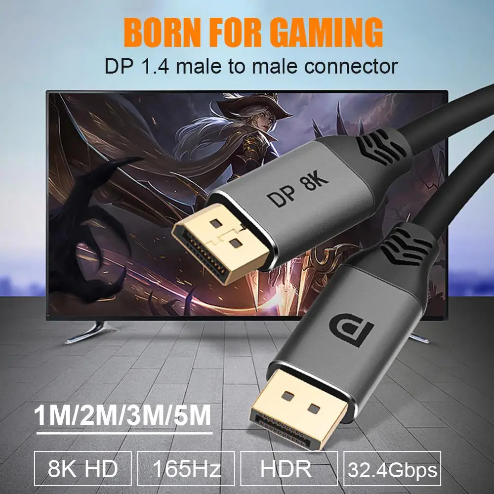 Кабель-адаптер для подключения к общедоступному компьютеру 8kDP с ультра-высоким