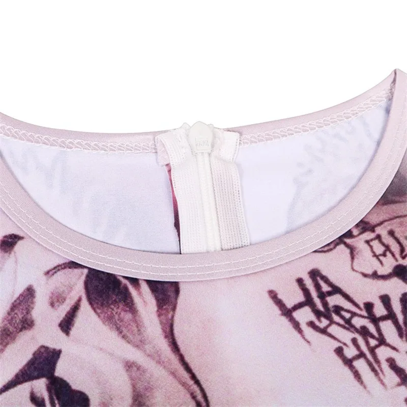 Отряд Самоубийц костюм тату Детский комбинезон с маской персонализированный