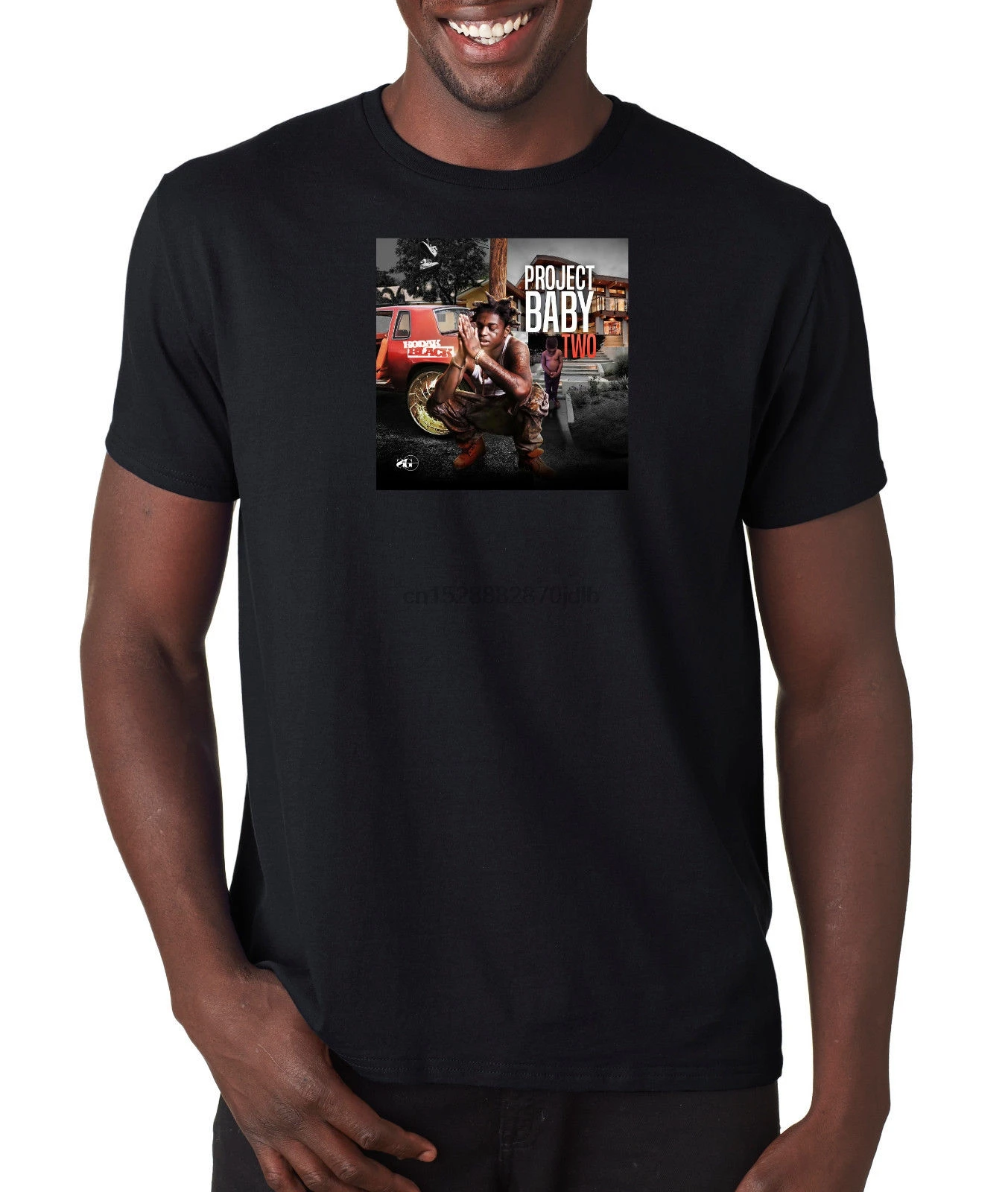 Kodak Black Project Baby TWO футболка хип хоп Music Tee Rap Lil Big Pac Cool casual pride Футболка мужская мода