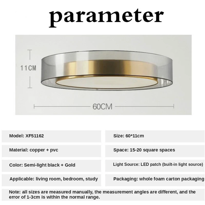 

Nordic Dimming Copper Ceiling Pendant Lights Creative Led Restaurant Kitchen Ceiling Lamps Simple Living room Hanging lights