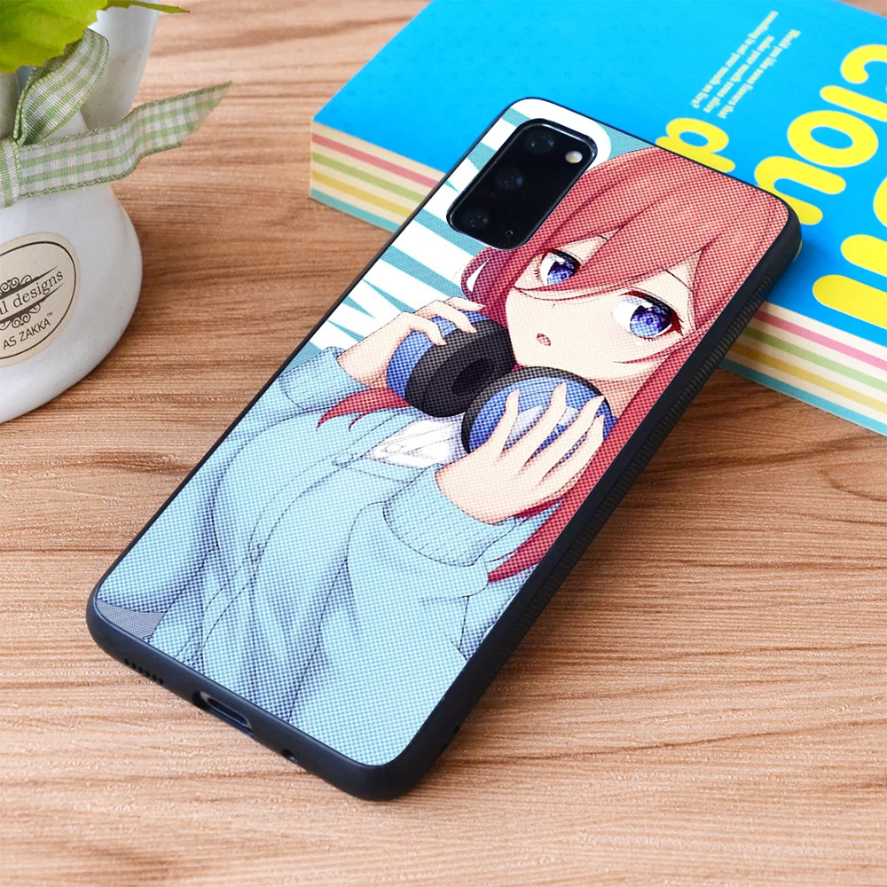 

For Samsung Galaxy Miku Nakano Waifu Soft TPU border Samsung Galaxy Case