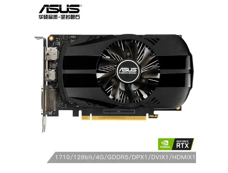 Видеокарта ASUS 1485 1710 МГц 128 бит мини видеокарта|Видеокарты| |