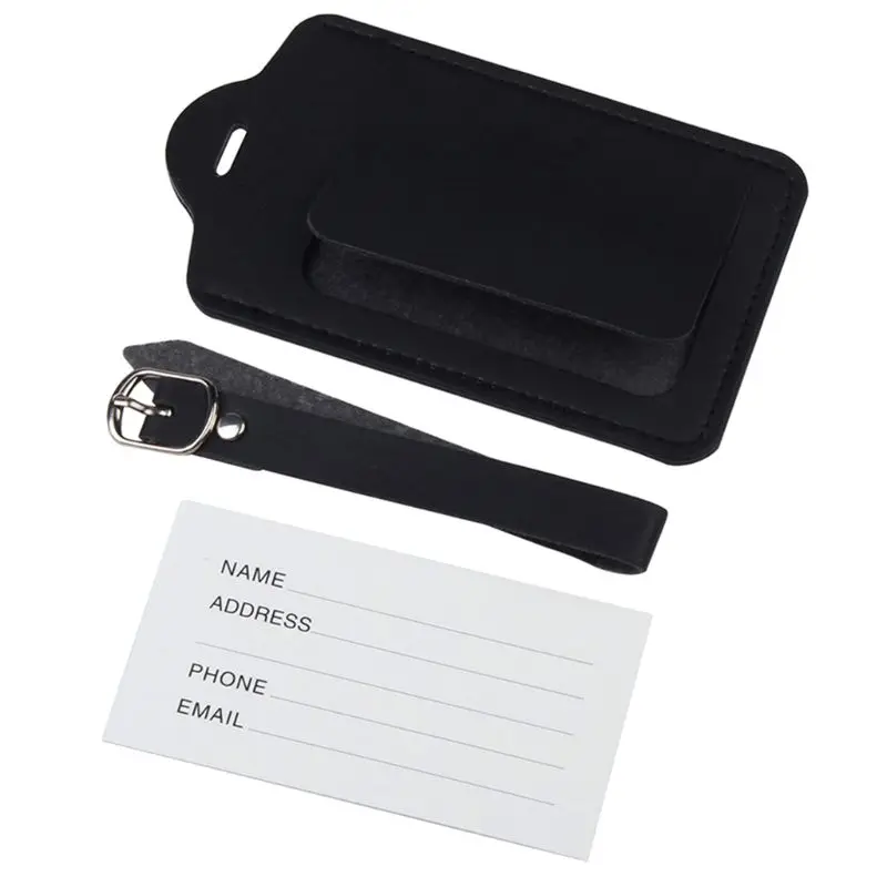 

1Set PU Leather Luggage Tag Mr./Mrs. Passport Case Wallet for Couples Honeymoon