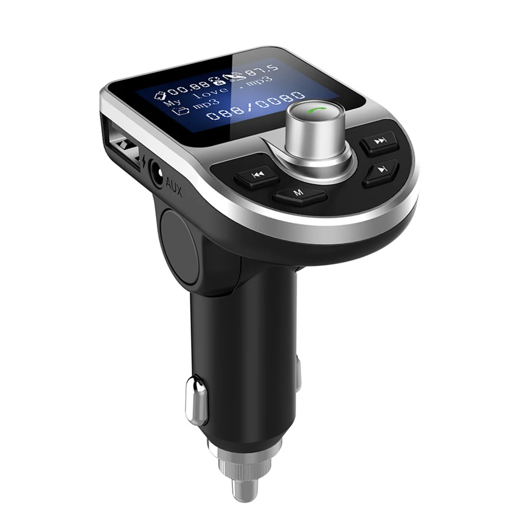 Автомобильный MP3 плеер с ЖК экраном 1 44 дюйма Bluetooth громкой связью музыкальный
