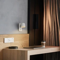 LED Bedside Bedroom Dimmable Wall Lamp Living Room Nordic Creative Stepless Dimming Minimalist Reading Lamps Wandleuchte Lampa B