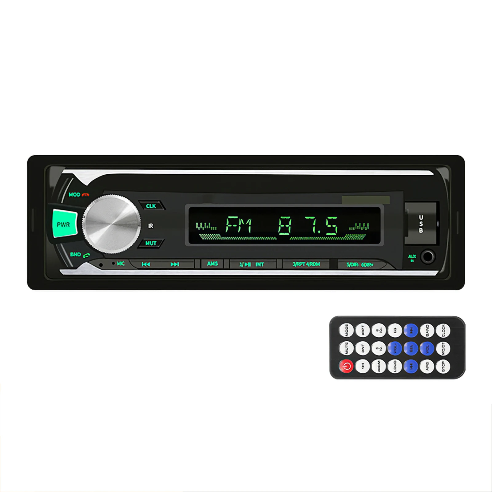 

Новый Регулируемый Практичный Прочный высококачественный Многофункциональный Автомобильный MP3-плеер, автомобильный Bluetooth-плеер, автомоби...