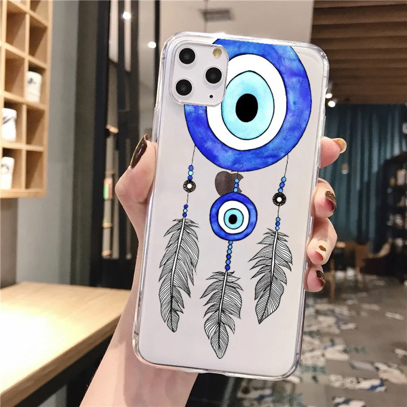 Чехол для Телефона iphone 12Pro XR с изображением сглаза чехол телефона IPhone 11pro MAX XS X 5s 6 7