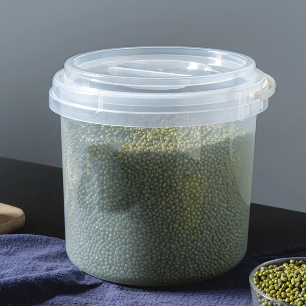 

1Pc Kitchen Cereal Storage Box Sealed Dried Food Container 5L Rice Container