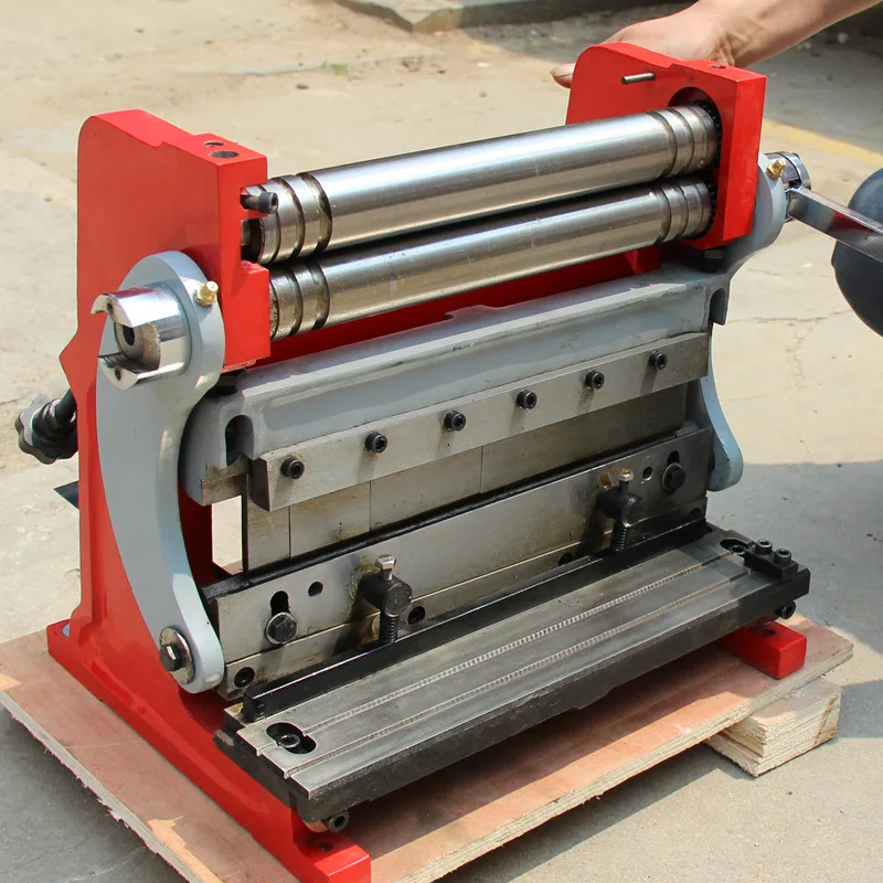 

XL-305 Multifunctional Three-in-one Manual Shearing Machine Copper Aluminum Plate Bending Machine Iron Plate Rolling Machine