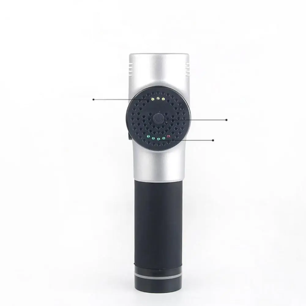 Портативный Массажный пистолет, мышечный массажер, управление мышечной болью, для тренировок и упражнений, расслабление тела, похудение, облегчение боли, ЕС, США, вилка