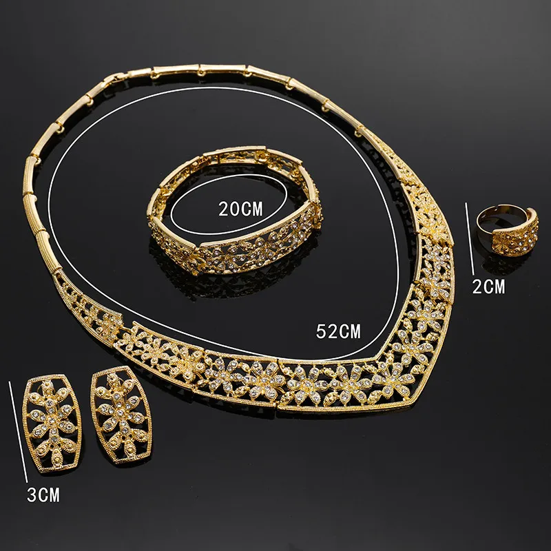 

Fani Dubai gold-colorful Jewelry Sets Nigerian Wedding Women Costume Jewelry Sets Brand Fashion African Beads Bridal Jewelry Set