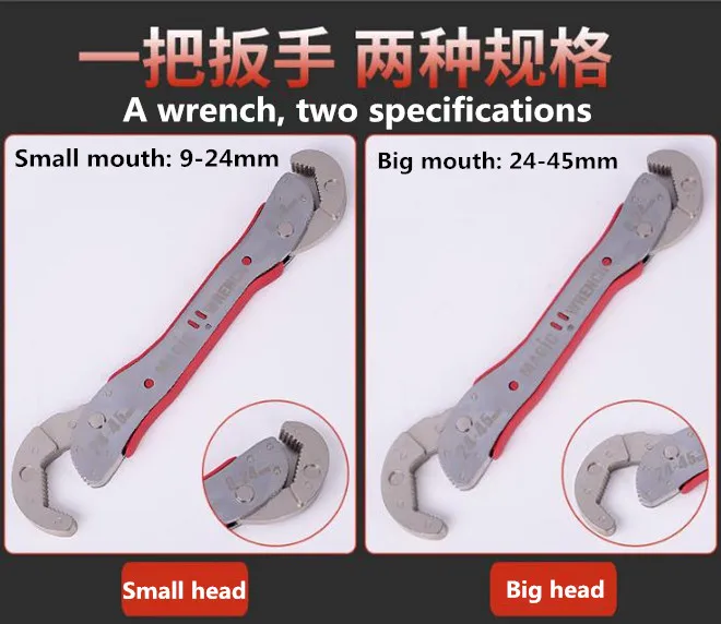 Универсальный гаечный ключ XLTOWN многофункциональный быстрые Клещи для труб