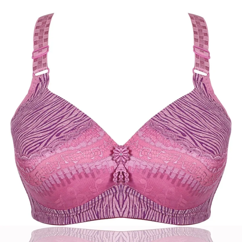

Super Plus Size 44-52 D E Cup Women Wireless Bras Wire Free Comfortable Sexy Lingerie Push Up Bra Lady Hot Underwear