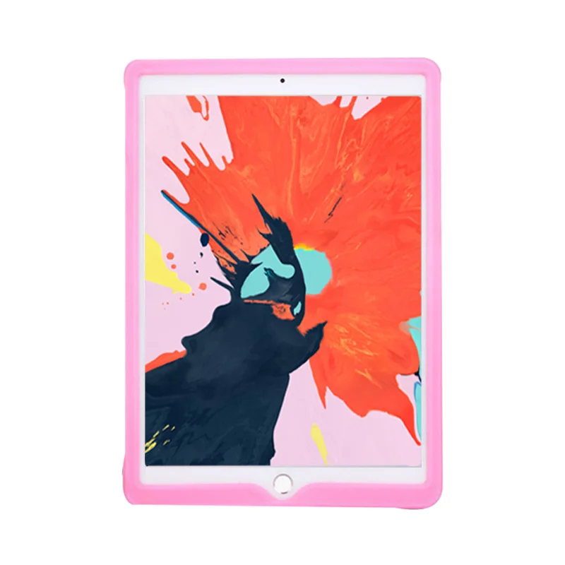 Tablet Silicone Case for iPad 9.7 Air 2 Case Soft Shockproof 360° Protection Back Shell Cover for iPad mini 2 3 4 Case