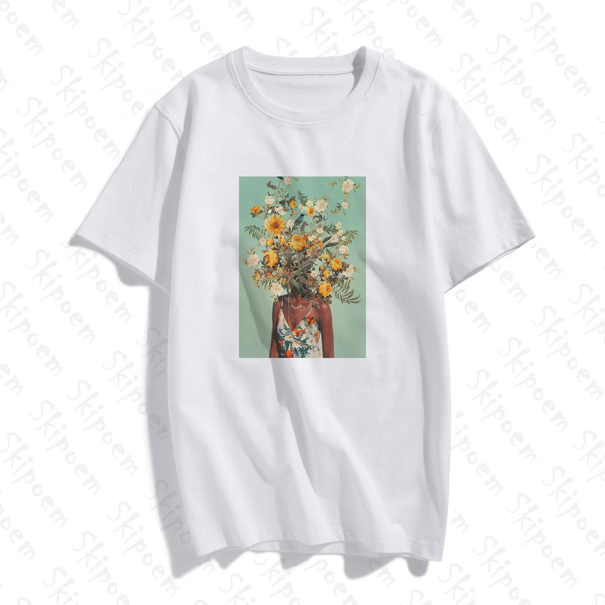 Свежий Стиль летнее платье с цветами для девочек женщин Harajuku в Корейском стиле