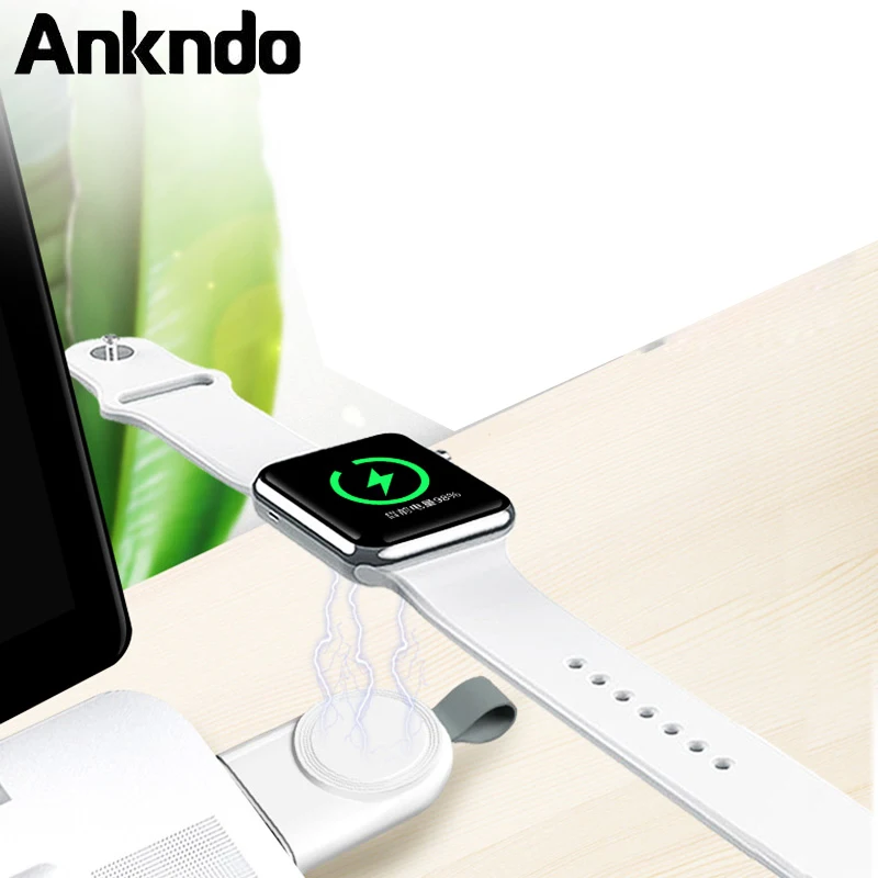 ANKNDO магнитное зарядное устройство для Iwatch беспроводное Apple Watch мини магнит USB