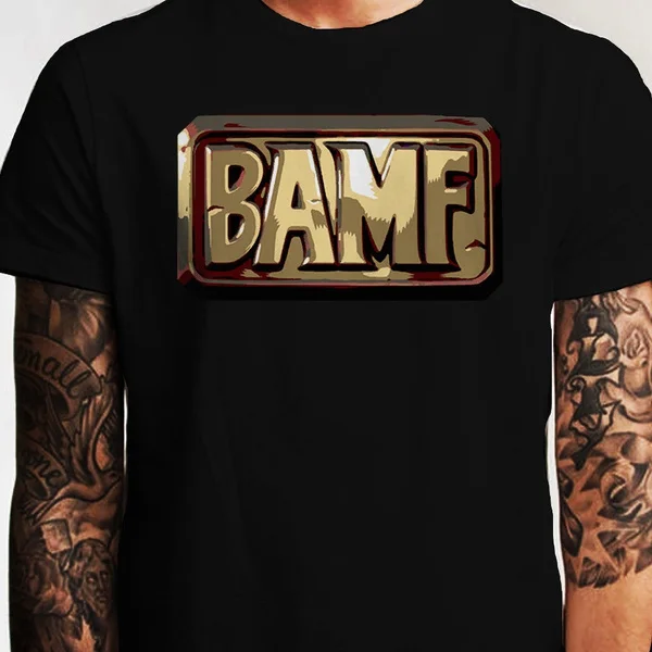 

Overwatch Jesse McCree BAMF Premium Artwork Men's T-Shirt Shirt High Noon